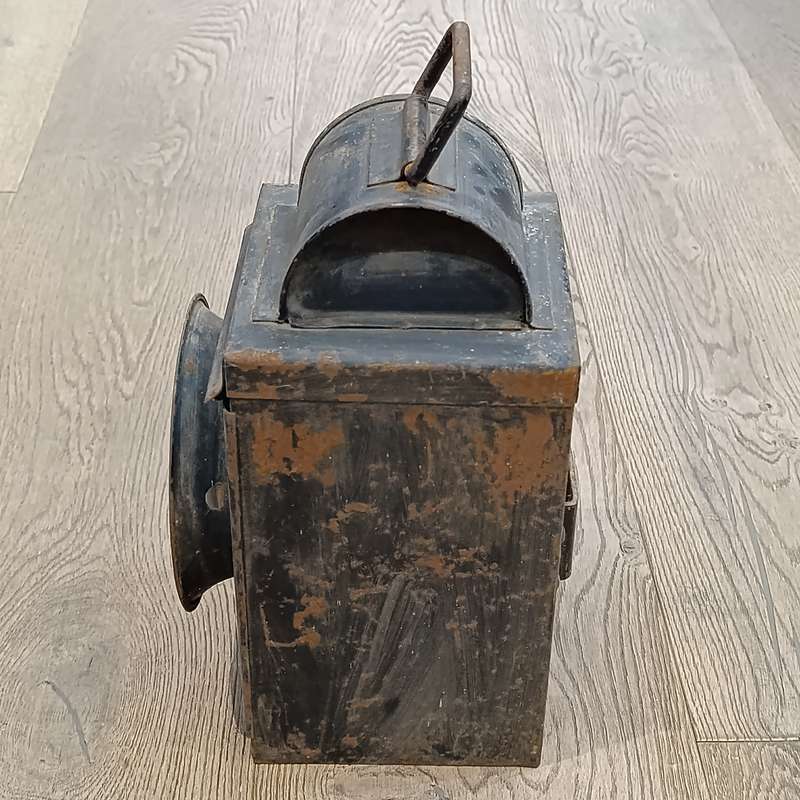 Vintage SA Railways red signal lantern