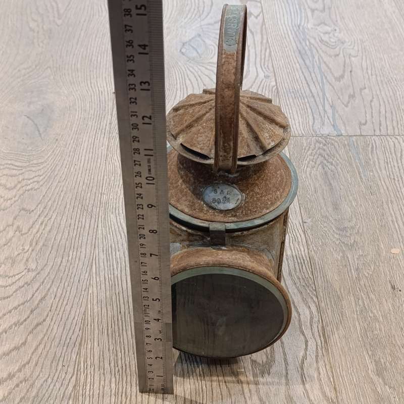 Vintage SA Railways signal oil lantern