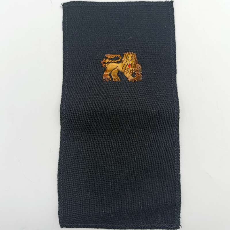 Pair of SA Navy bullion wire badges for epaulettes