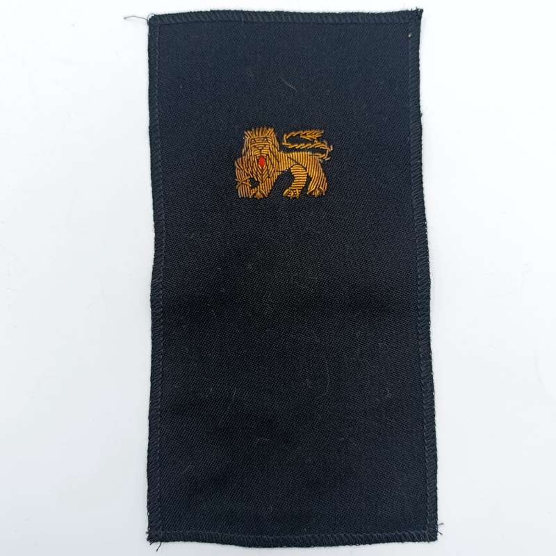 Pair of SA Navy bullion wire badges for epaulettes