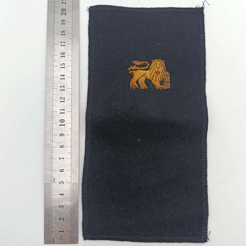 Pair of SA Navy bullion wire badges for epaulettes