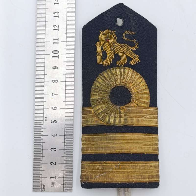 Pair of SA Navy Commander rank epaulettes