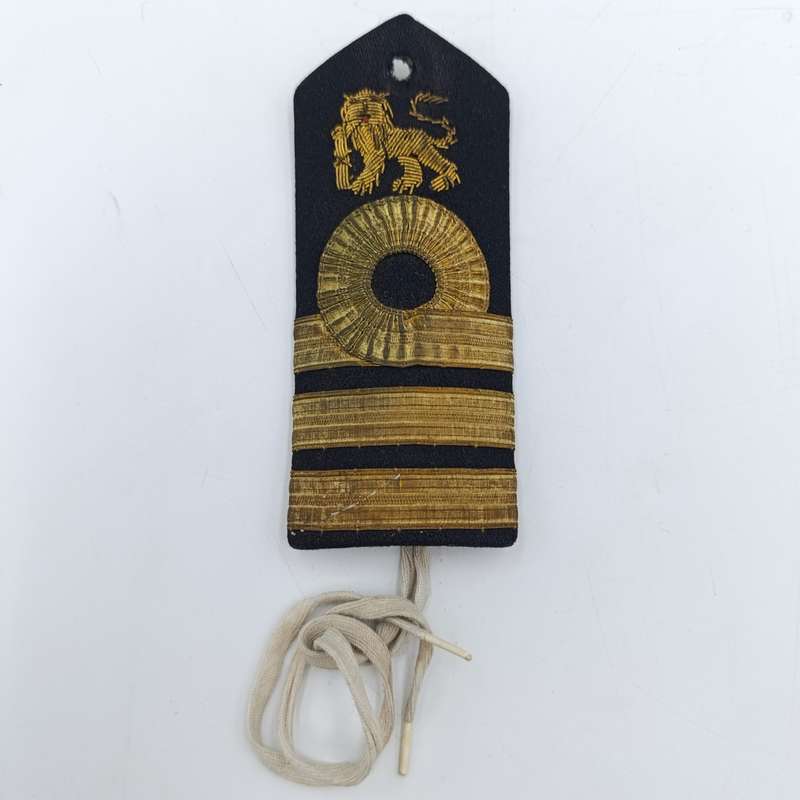 Pair of SA Navy Commander rank epaulettes