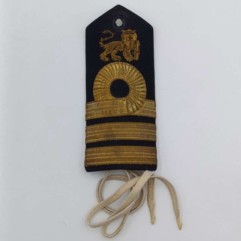 Pair of SA Navy Commander rank epaulettes