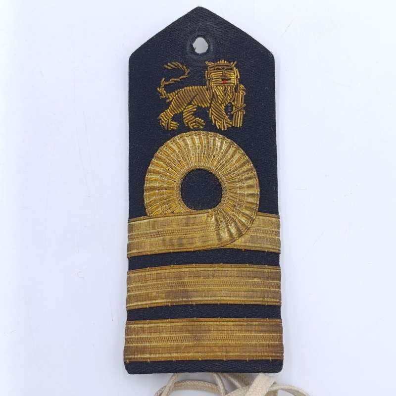 Pair of SA Navy Commander rank epaulettes