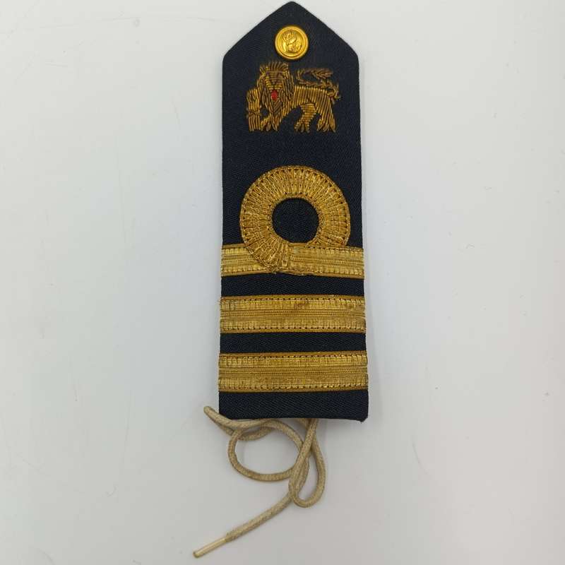 Pair of SA Navy Commander rank epaulettes
