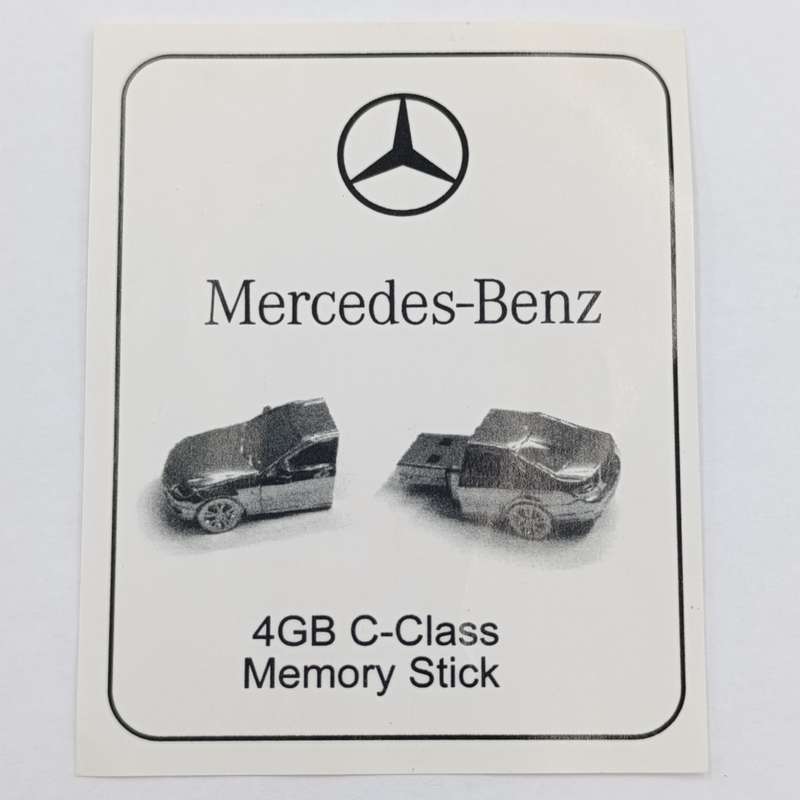 Mercedes Benz C-Class memory stick - unused in original packaging
