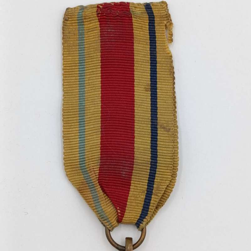 Pair of WW2 medals to AC Prinsloo - Africa service medal (silver) and Africa star