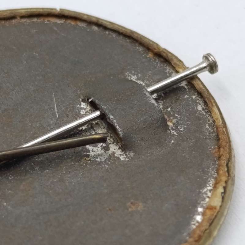 1938 Groot Trek tin badge
