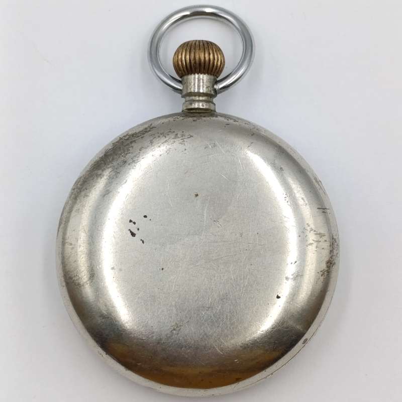 Vintage Cyma pocket watch with Nickel case - working