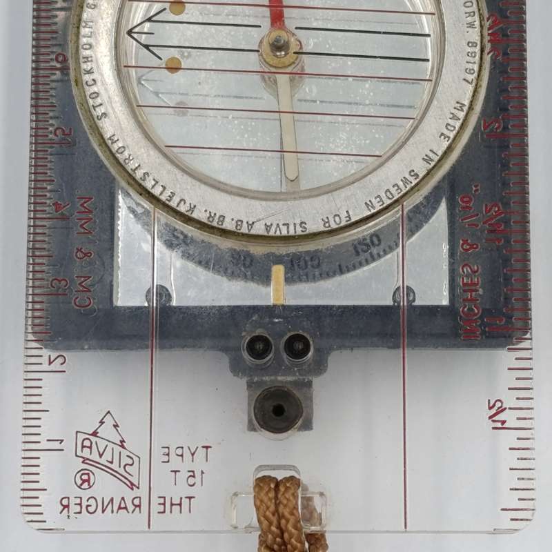 Type 15 - The Ranger SILVA compass Made in Sweden