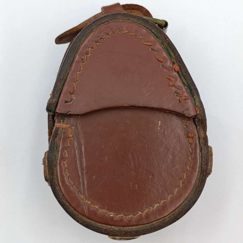 Vintage M73 compass made in UK - in original leather case - working