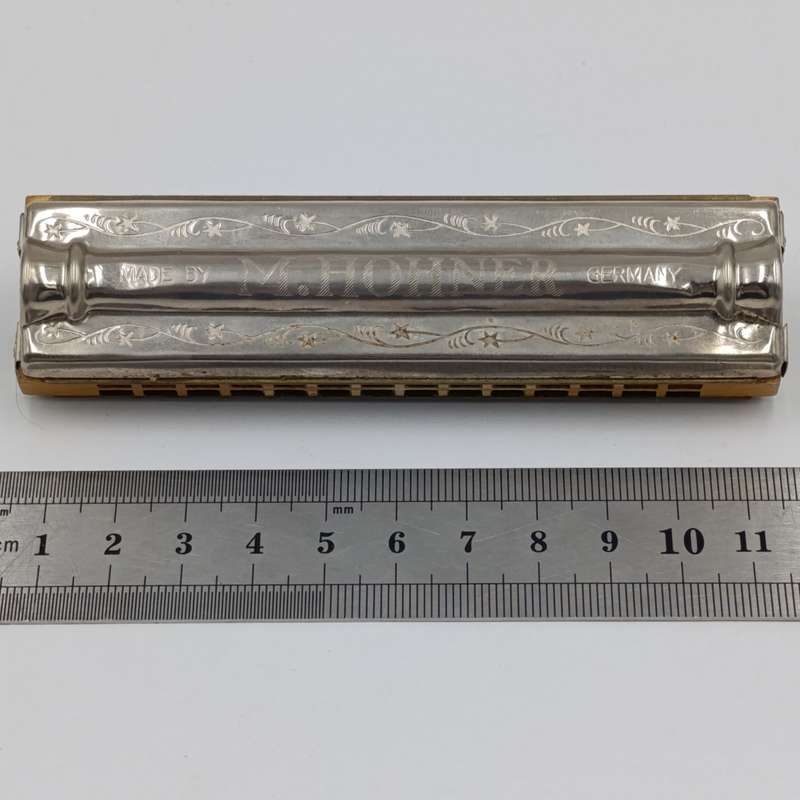 Regulation Band Hohner mouth harmonica in original box