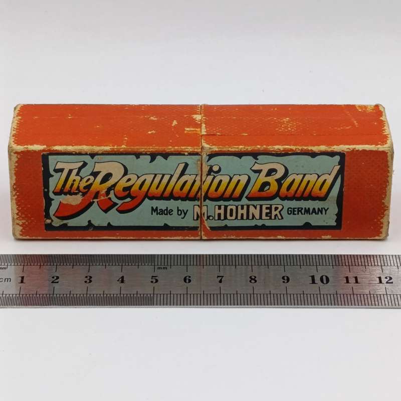 Regulation Band Hohner mouth harmonica in original box