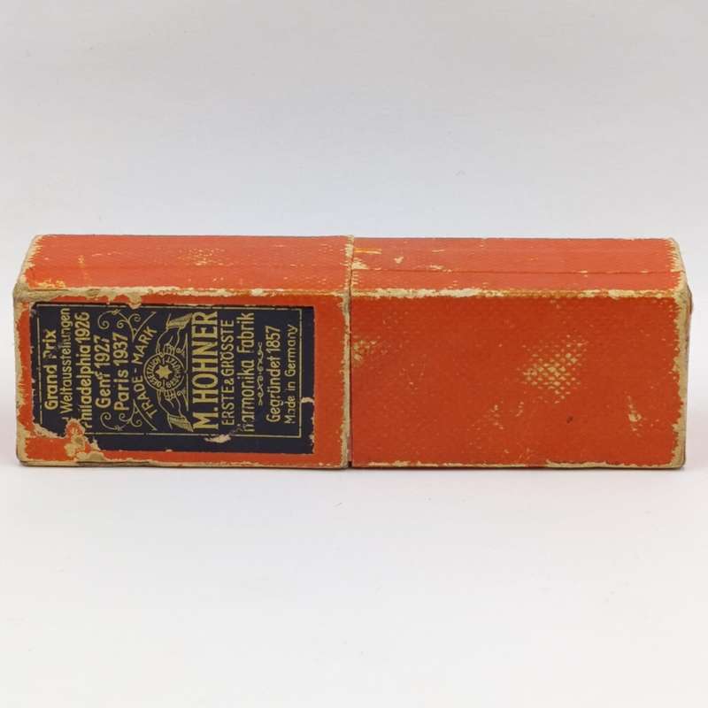 Regulation Band Hohner mouth harmonica in original box