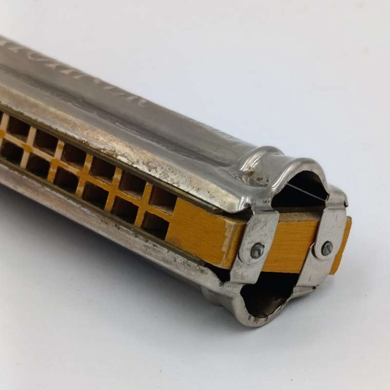 Regulation Band Hohner mouth harmonica in original box
