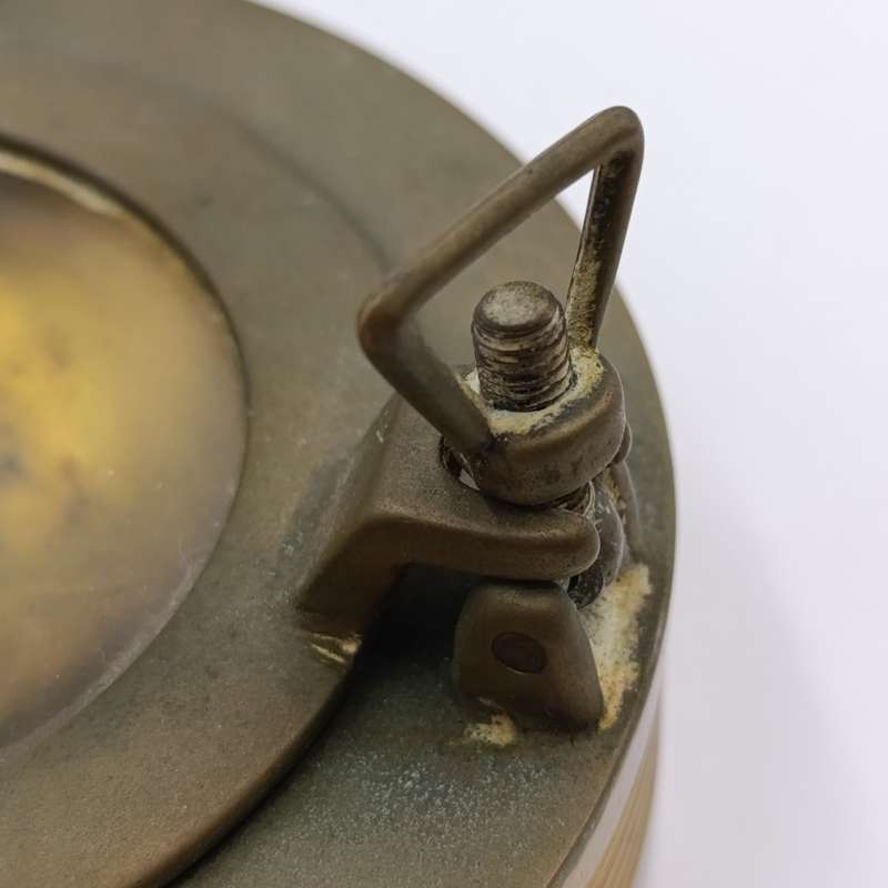 Ships porthole ashtray - solid brass