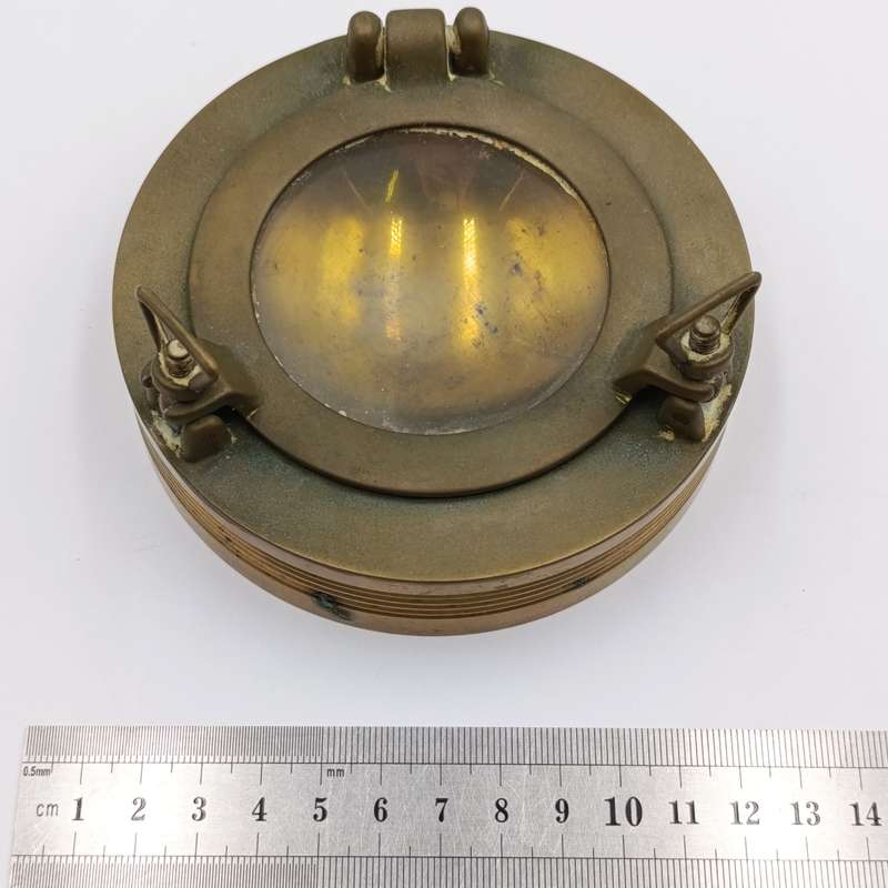 Ships porthole ashtray - solid brass