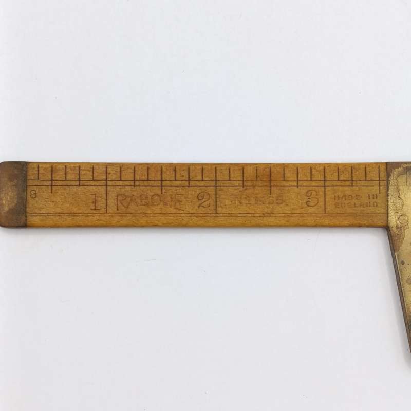 3 Antique small wooden caliper gauges
