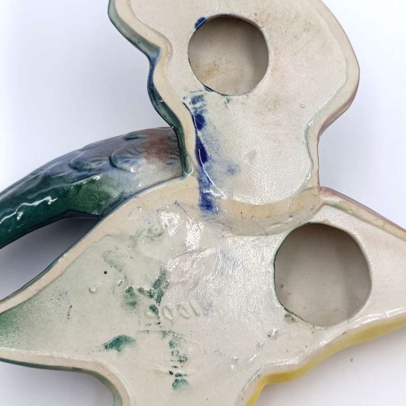 Vintage ceramic flying duck wall hanging