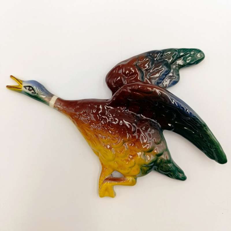 Vintage Ceramic flying duck wall hanging