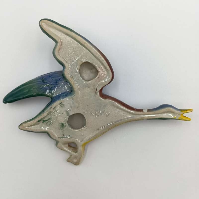 Vintage Ceramic flying duck wall hanging