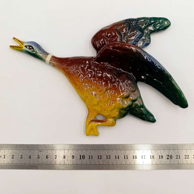 Vintage Ceramic flying duck wall hanging