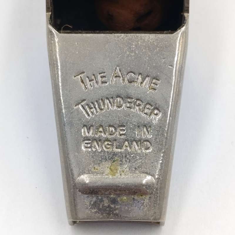 Acme Thunderer 2 different sizes whistles 