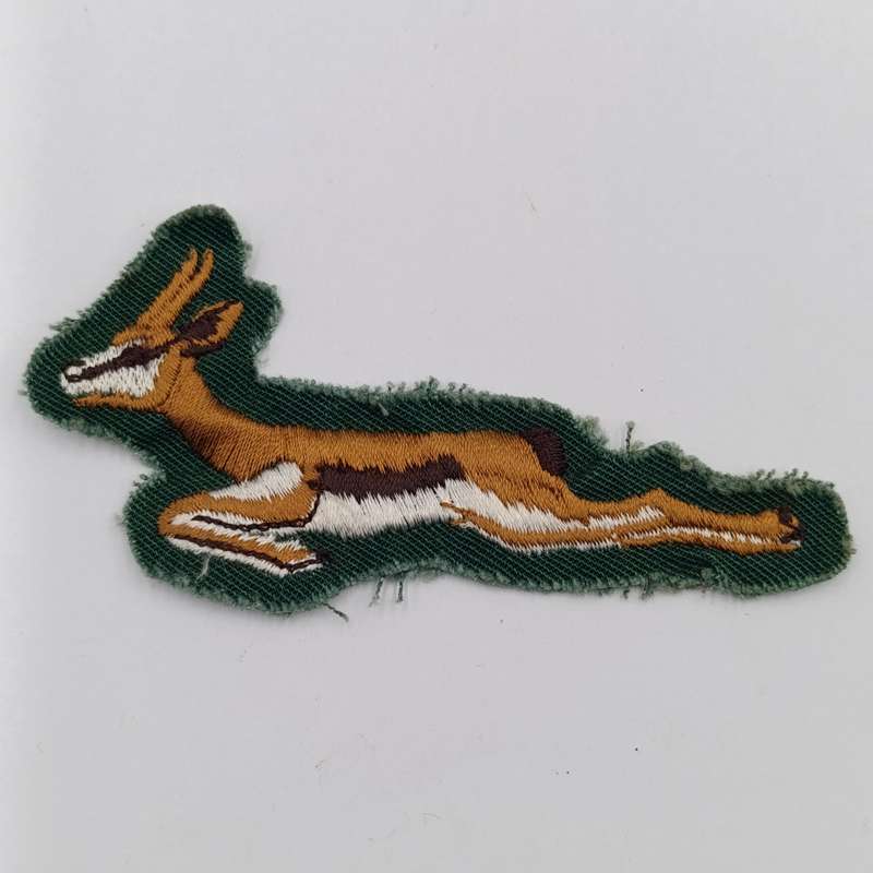 Pair of 1960's Springbok Rygby original badges - Given by springbok player to my client