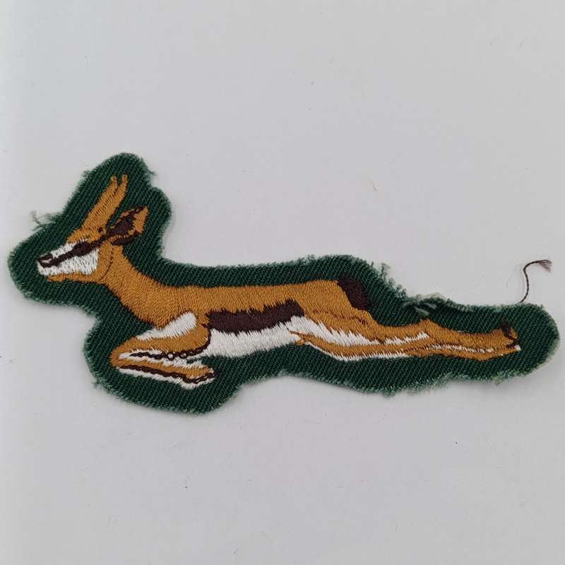 Pair of 1960's Springbok Rygby original badges - Given by springbok player to my client