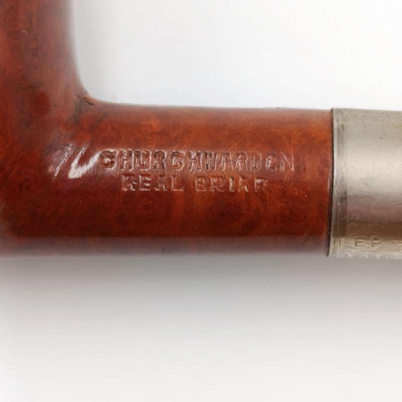 Churchwarden genuine briar Italian 10 inch pipe