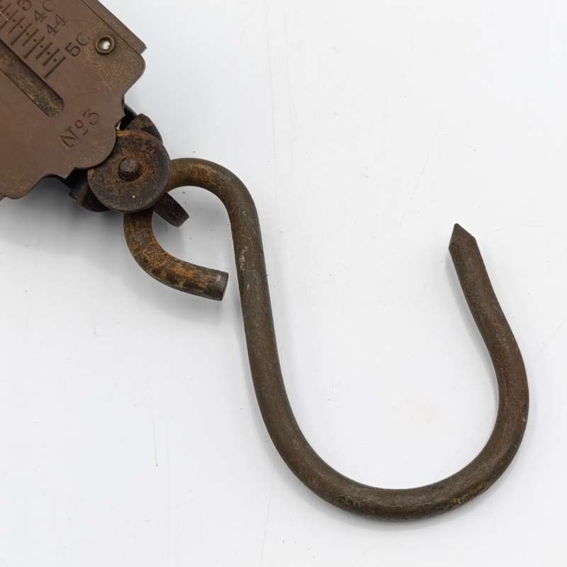 Salter pocket balance 50 pound scale - antique