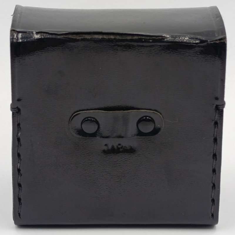 Nikkor and Toshiba lens covers / glare covers 52mm in leatherette box