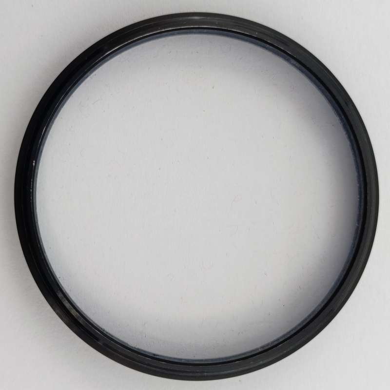 Nikkor and Toshiba lens covers / glare covers 52mm in leatherette box