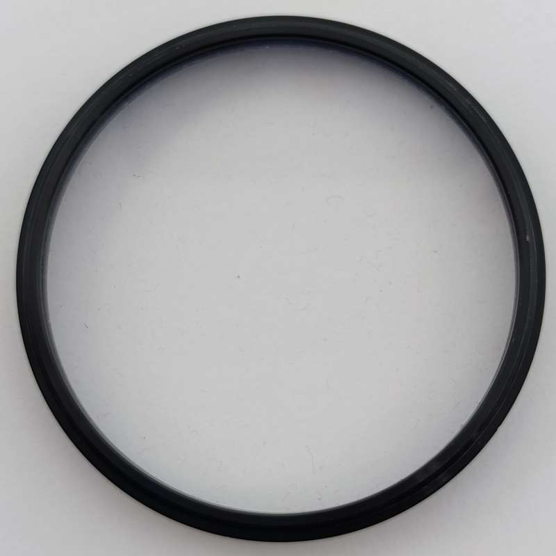 Nikkor and Toshiba lens covers / glare covers 52mm in leatherette box
