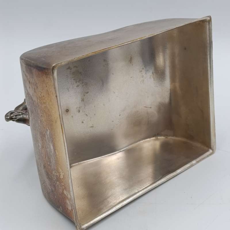 Vintage silverplated cheese dish