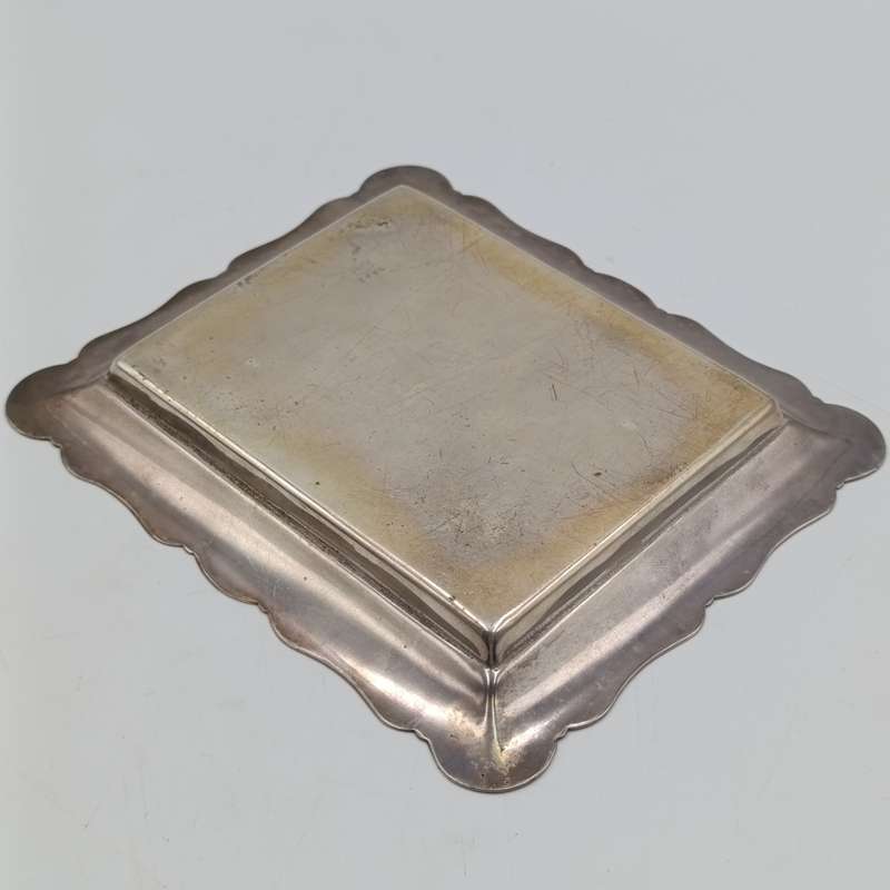 Vintage silverplated cheese dish