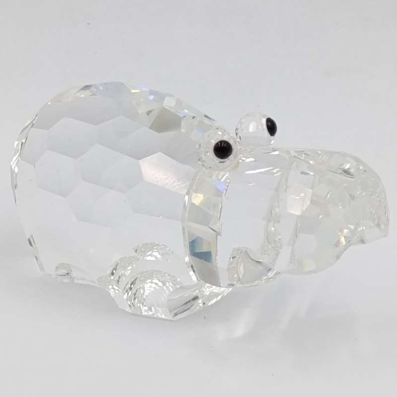 Swarovski Hippo crystal figurine