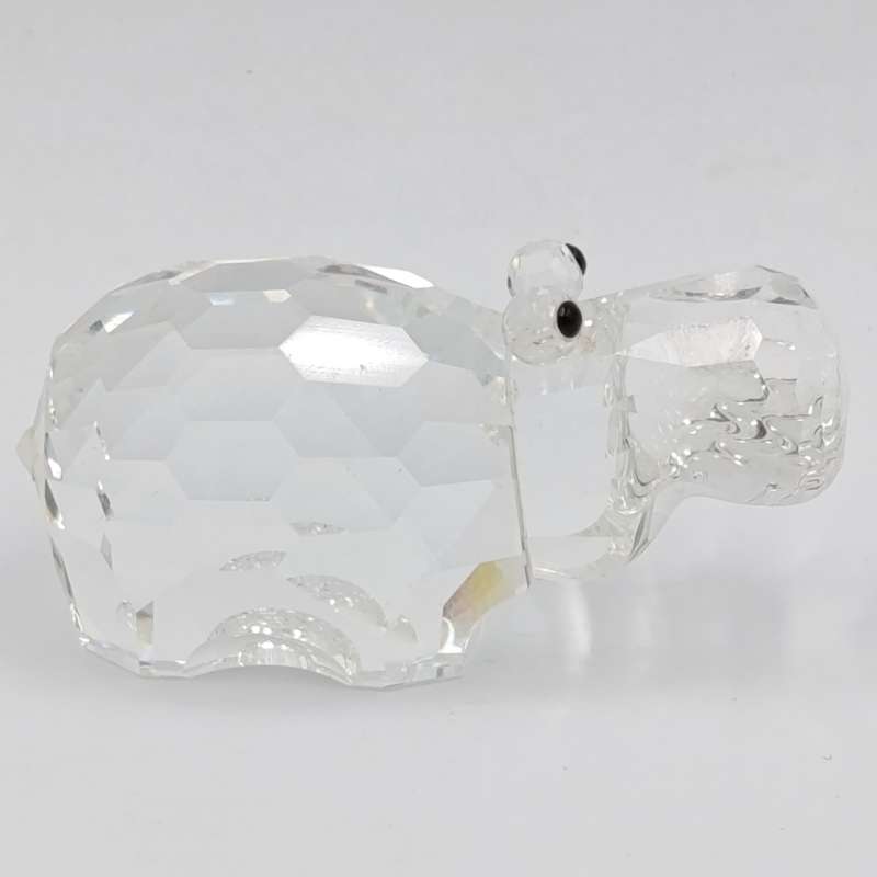 Swarovski Hippo crystal figurine