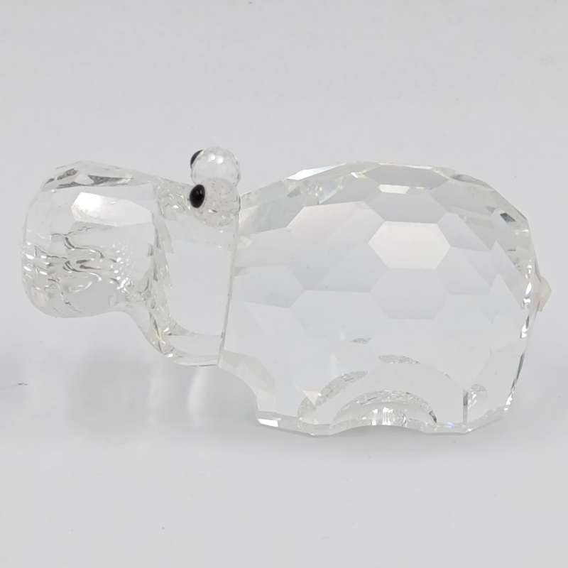 Swarovski Hippo crystal figurine