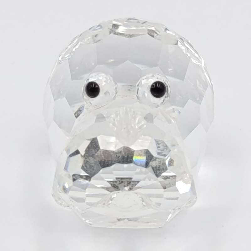 Swarovski Hippo crystal figurine