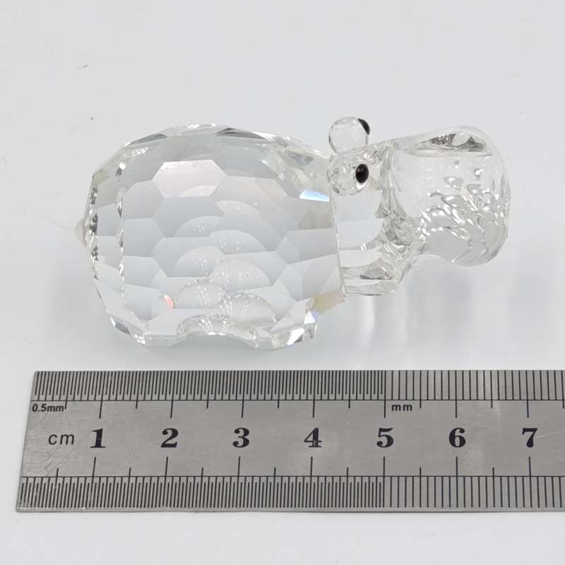 Swarovski Hippo crystal figurine