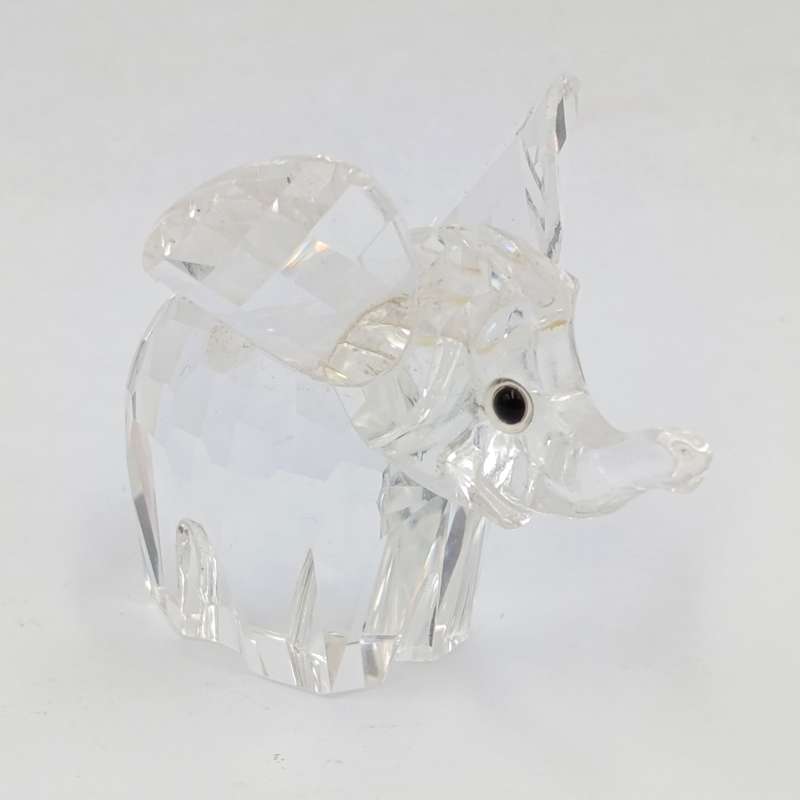 Swarovski crystal mini Elephant figurine