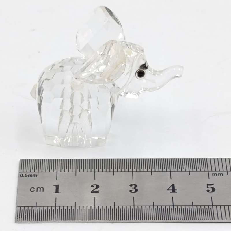 Swarovski crystal mini Elephant figurine