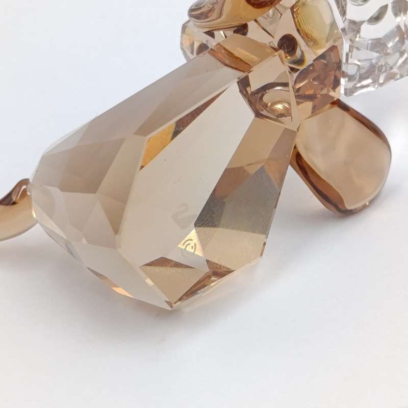 Swarovski colored crystal Peppino Basset hound figurine