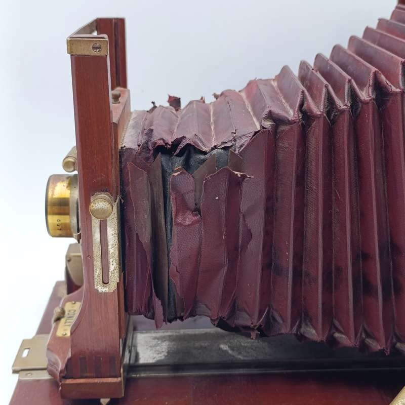 Antique Conley folding camera - shutter working but bellows needs attention