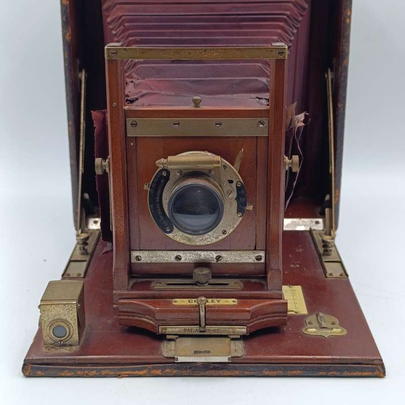 Antique Conley folding camera - shutter working but bellows needs attention