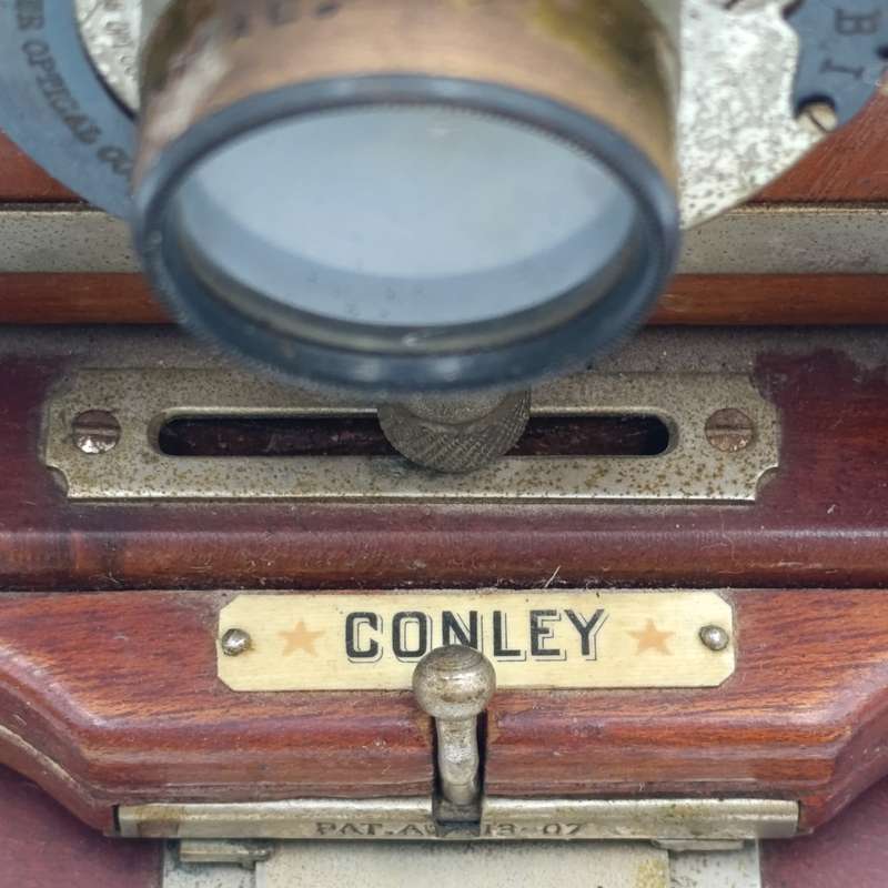 Antique Conley folding camera - shutter working but bellows needs attention