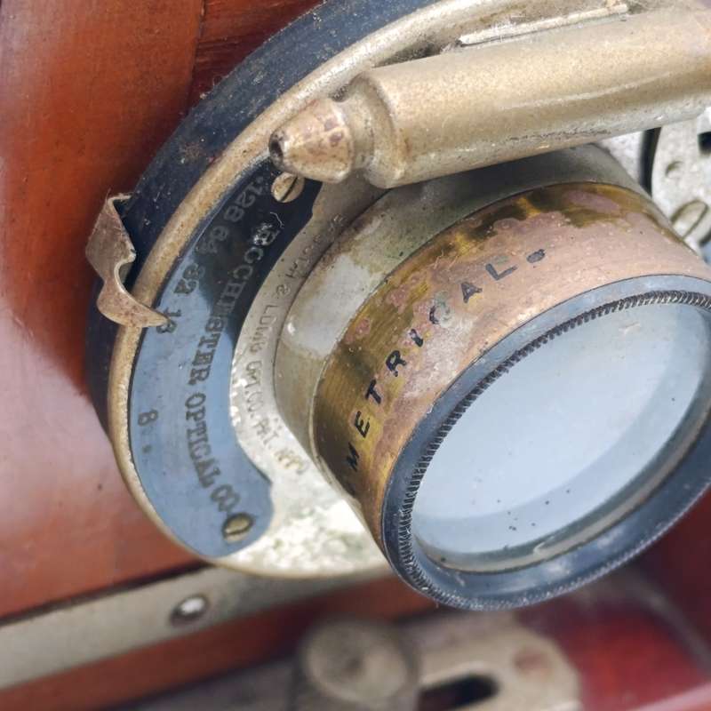 Antique Conley folding camera - shutter working but bellows needs attention