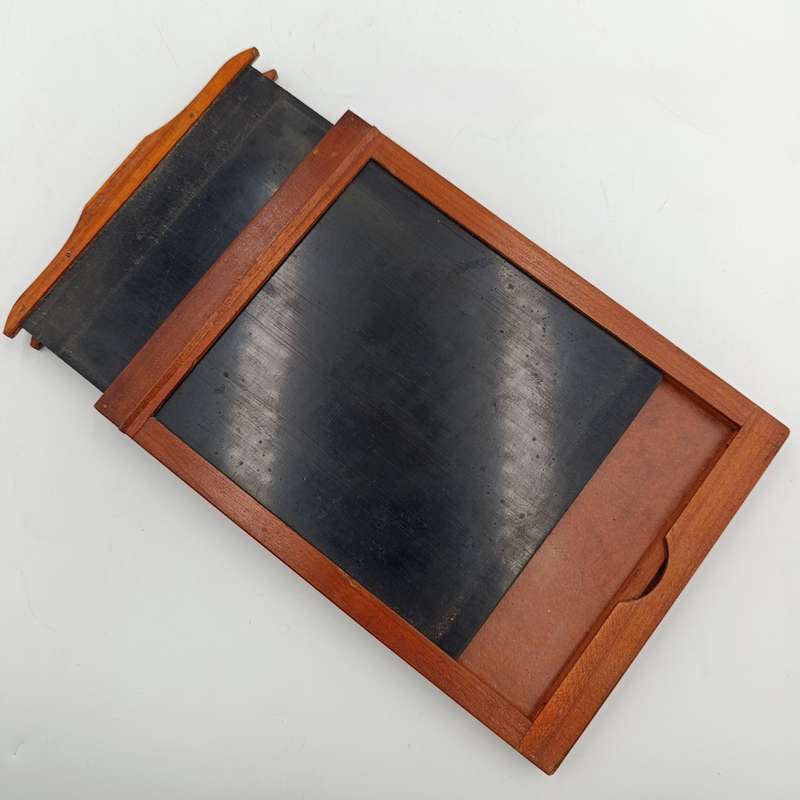 Antique Large format 5x7 wooden film holder